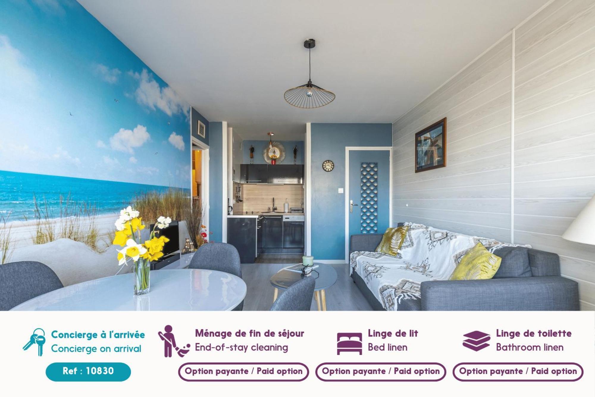 Magnifique Vue Sur L'Ocean- Appartement Pour 2 Plage-des-Demoiselles ภายนอก รูปภาพ